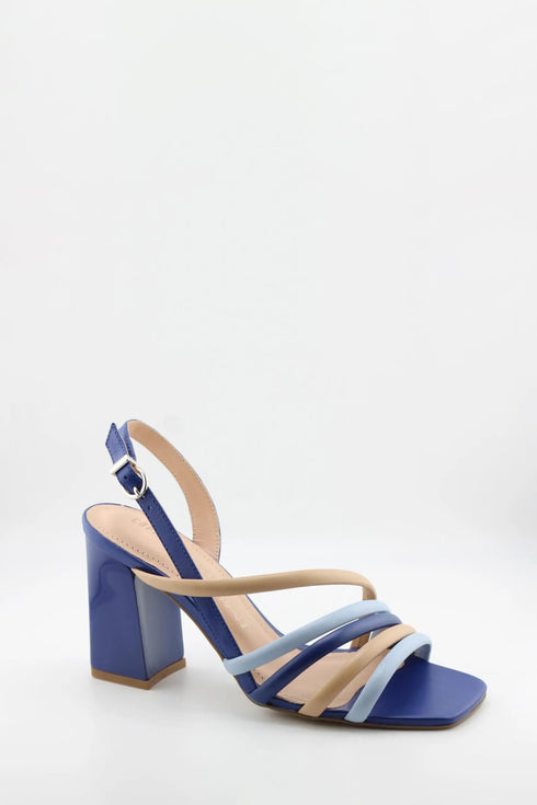 Capelli Rossi Strappy Block Heel Sandal with Buckle